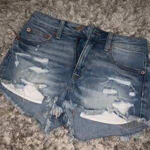 American eagle jean shorts